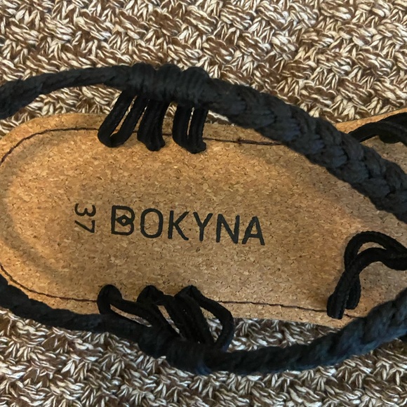SOLD Bokyna Black Seastar Sandals - Size 6 (37 EU) - Picture 3 of 6